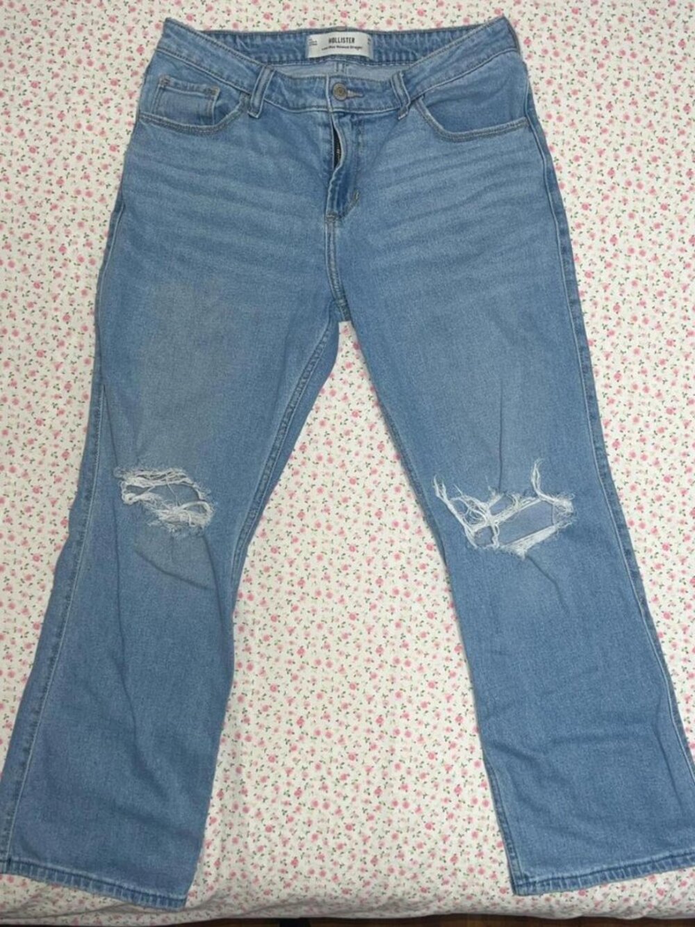 Low-rise baggy short Hollister jeans